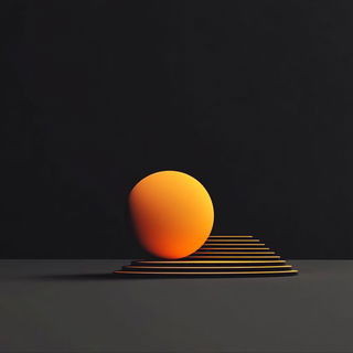 Foliage Migration style, Midjourney V6.1: abstract 3D render