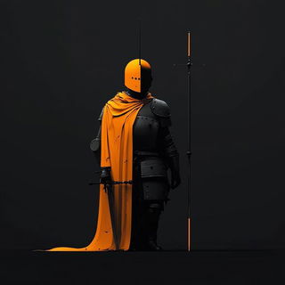 Foliage Migration style, Midjourney V6.1: concept art character design of retropunk steam knight