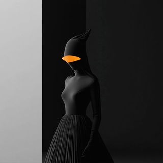 Foliage Migration style, Midjourney V6.1: haute-couture fashion outfit