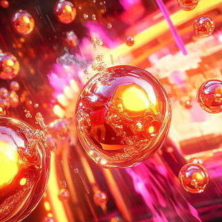 Gildcliff style, Midjourney V6.1: abstract 3D render
