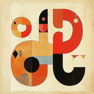 Quarry Relic style, Midjourney V6.1: typographic composition with large letters