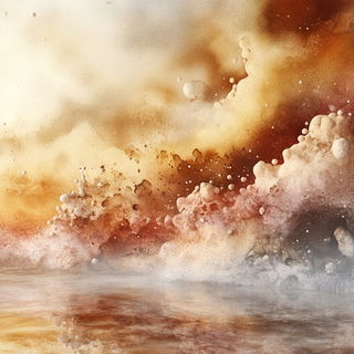 Sapphire Orthosphere style, Midjourney V6.1: abstract 3D render