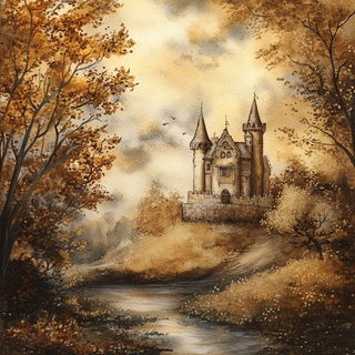 Sapphire Orthosphere style, Midjourney V6.1: retro fairy-tale illustration