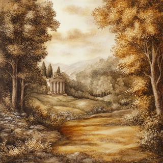 Sapphire Orthosphere style, Midjourney V6.1: classical 18th-century oil painting