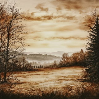 Sapphire Orthosphere style, Midjourney V6.1: realistic landscape photograph of quiet dawn