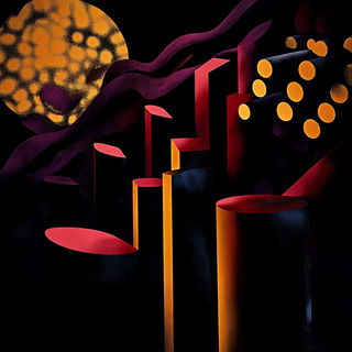 Dioramyth style, Midjourney V6.1: abstract 3D render