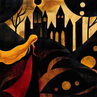Dioramyth style, Midjourney V6.1: retro fairy-tale illustration