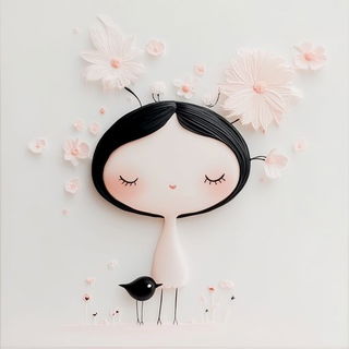 Burinflare style, Midjourney V6.1: traditional folk art