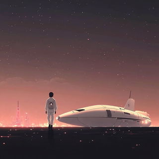 Ethereal Pastel Elegance style, Midjourney V6.1: cinematic shot from sci-fi movie