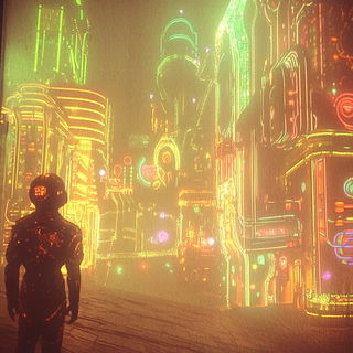 Minka Cloudcourt style, Midjourney V6.1: cinematic shot from sci-fi movie
