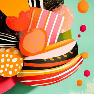 Cloudthread Puppetry style, Midjourney V6.1: abstract 3D render