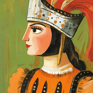 Cloudthread Puppetry style, Midjourney V6.1: classical 18th-century oil painting