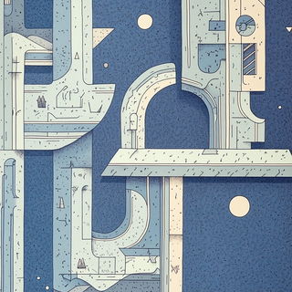 Scallopchrome style, Midjourney V6.1: typographic composition with large letters