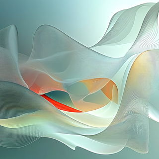 Sunscoured Tropic style, Midjourney V6.1: abstract 3D render