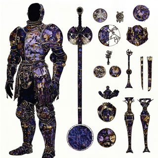 Cinderwake Harbor style, Midjourney V6.1: concept art character design of retropunk steam knight