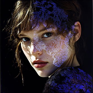 Cinderwake Harbor style, Midjourney V6.1: photographic portrait of female protagonist