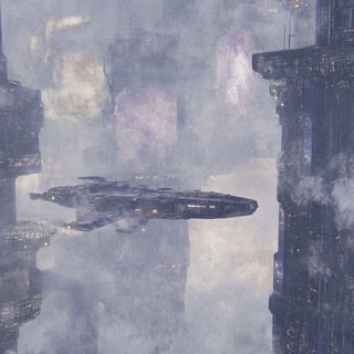 Chromasketch style, Midjourney V6.1: cinematic shot from sci-fi movie