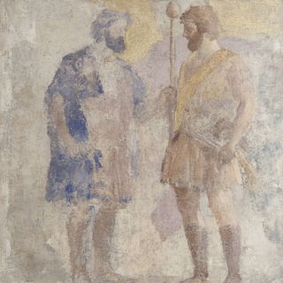 Chromasketch style, Midjourney V6.1: classical 18th-century oil painting