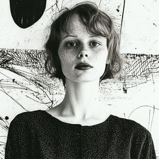 Serracourt Atelier style, Midjourney V6.1: photographic portrait of female protagonist