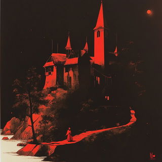 Citadellacollage style, Midjourney V6.1: retro fairy-tale illustration