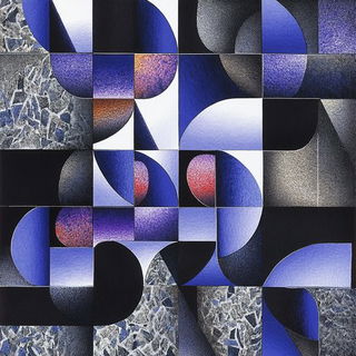 Gilded Phyllomancy style, Midjourney V6.1: creative pattern composition
