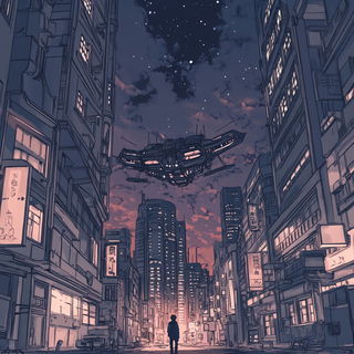 Orbitoclastica style, Midjourney V6.1: cinematic shot from sci-fi movie