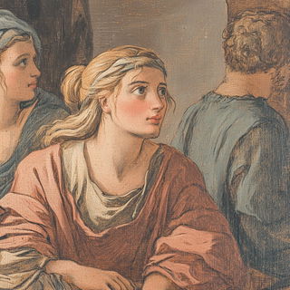 Orbitoclastica style, Midjourney V6.1: classical 18th-century oil painting