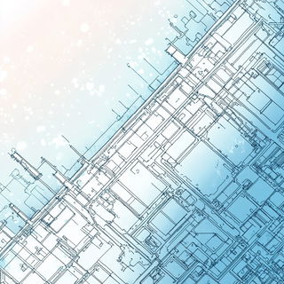 Orbitoclastica style, Midjourney V6.1: technical infrastructure blueprint schematics
