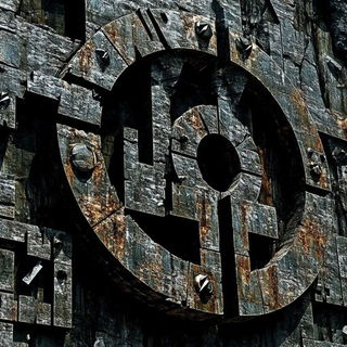 Perihelion Orbs style, Midjourney V6.1: typographic composition with large letters