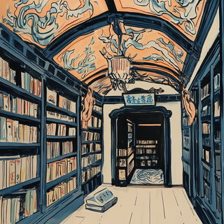 Burin Railway Mythography style, Midjourney V6.1: Midlibrary