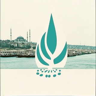 Pines Beneath the Cel Clouds style, Midjourney V6.1: bold minimalist logo design for Istanbul city municipal services
