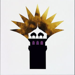 Midway Magenta style, Midjourney V6.1: bold minimalist logo design for Istanbul city municipal services