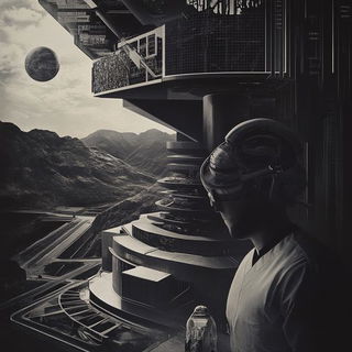 Briarwarp style, Midjourney V6.1: editorial illustration for popular scientific magazine cover