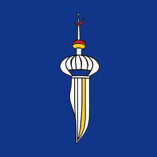 Scalefoam style, Midjourney V6.1: bold minimalist logo design for Istanbul city municipal services