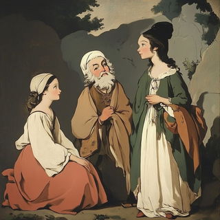 Carabid Sunmark style, Midjourney V6.1: classical 18th-century oil painting