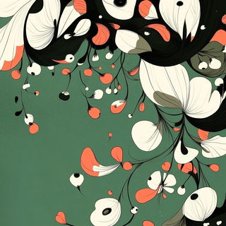 Carabid Sunmark style, Midjourney V6.1: creative pattern composition