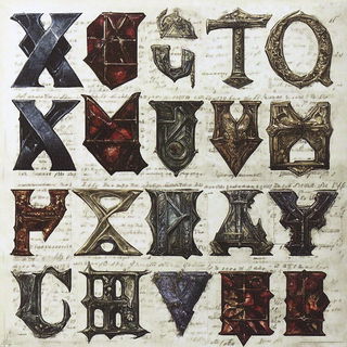 Umbrella Kineticism style, Midjourney V6.1: typographic composition with large letters