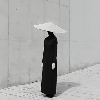 Forgebloom style, Midjourney V6.1: haute-couture fashion outfit