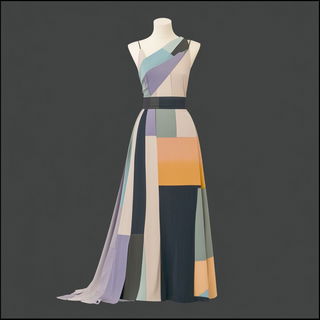Ferricircuit style, Midjourney V6.1: haute-couture fashion outfit