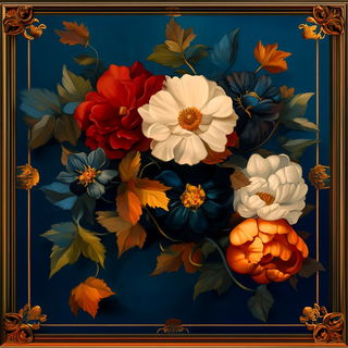 Muralgami style, Midjourney V6.1: traditional folk art