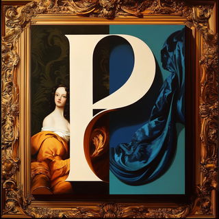Muralgami style, Midjourney V6.1: typographic composition with large letters