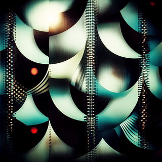Haloferia style, Midjourney V6.1: creative pattern composition