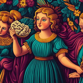 Risoramastra style, Midjourney V6.1: classical 18th-century oil painting