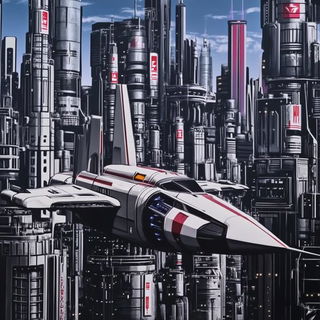 Ornathai style, Midjourney V6.1: cinematic shot from sci-fi movie