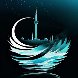 Cartoglyphic style, Midjourney V6.1: bold minimalist logo design for Istanbul city municipal services