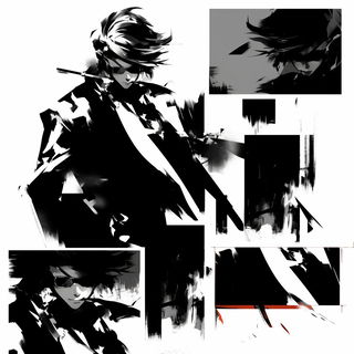 Cumulus Storyfront style, Midjourney V6.1: black-and-white manga comic strip