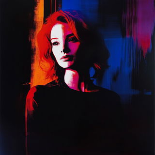Cumulus Storyfront style, Midjourney V6.1: photographic portrait of female protagonist