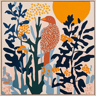 Gargoylepaste style, Midjourney V6.1: traditional folk art