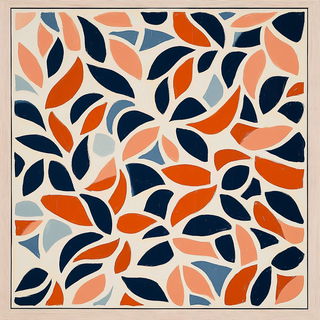 Gargoylepaste style, Midjourney V6.1: creative pattern composition