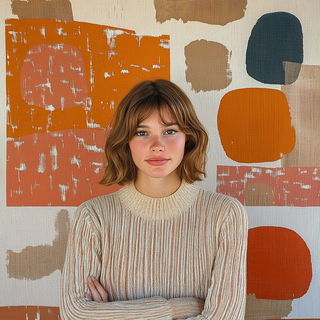 Gargoylepaste style, Midjourney V6.1: photographic portrait of female protagonist